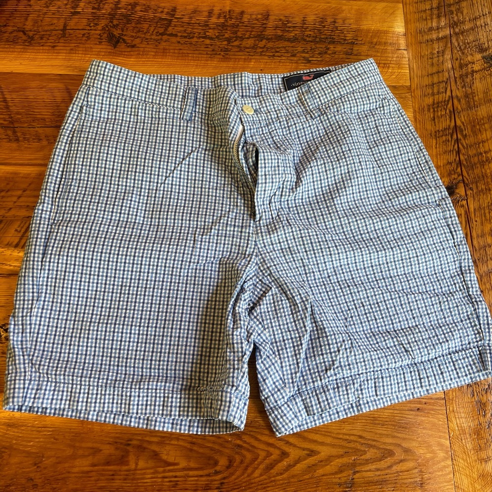 Vineyard Vines Men’s Seersucker Club Short, 32 Waist